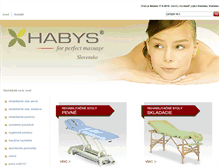 Tablet Screenshot of habys.sk