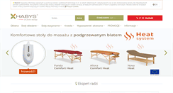 Desktop Screenshot of habys.pl