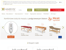 Tablet Screenshot of habys.pl